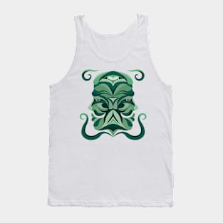 Gemini Zodiac Sign - Green Tank Top